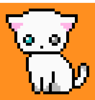 [9664c4] Pixel Cat