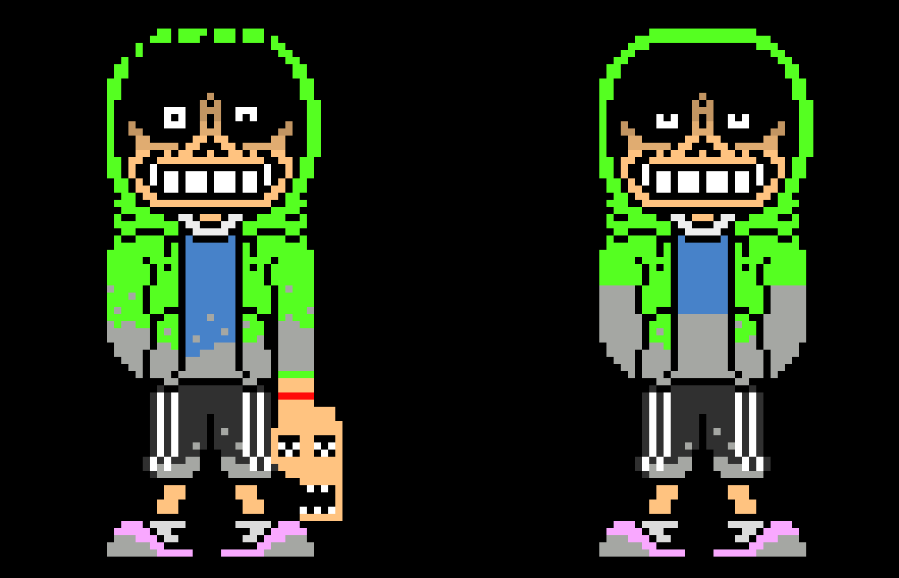 i went dusttale mode now im stuck fighting the insane vers. of me