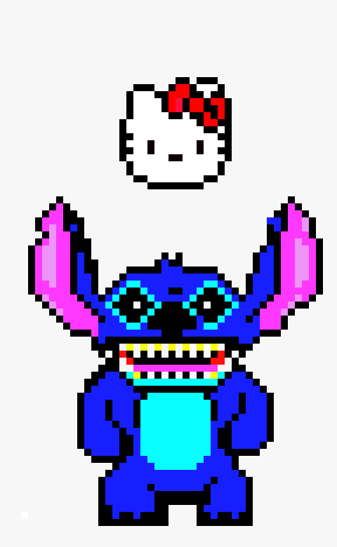 [9664c4] hello kitty/ stitch