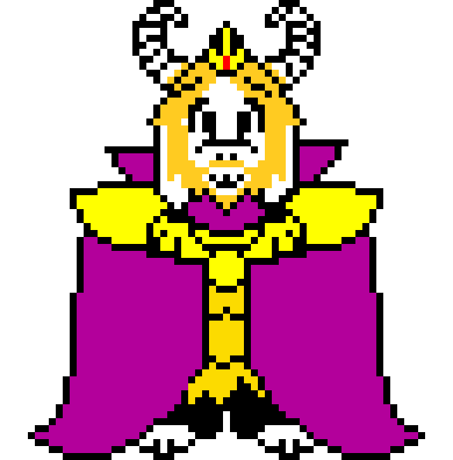 [9664c4] asgore dreemurr better sprite
