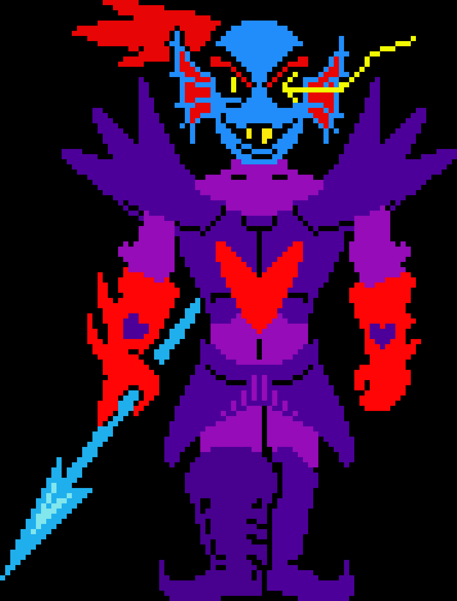 [00c974]  Undyne The Undying Colored sprite