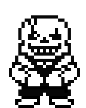[9664c4] Blank Template (Model: AcerTale Sans Overworld Sprite) 