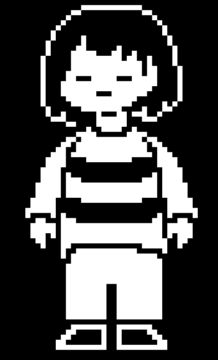 Frisk (Undertale Battle Style) -T (Feel free to use with Credit in the desc)