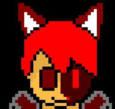 [49cd9d] a dark red substance coves my face*