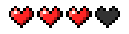 [23b4f8] hearts 1 whole lost