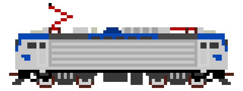[9664c4] Amtrak AEM-7 "Toaster"
