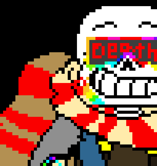 [5c9b7c] There’s a trick to turn lust aus to their regular sans *give it a anti lust vial - Fresh!Ink