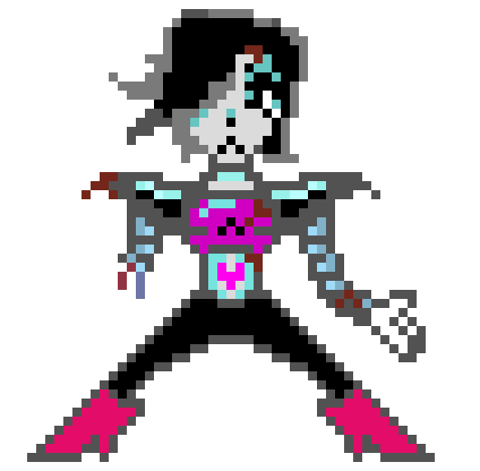Lock Tale Mettaton Sprite