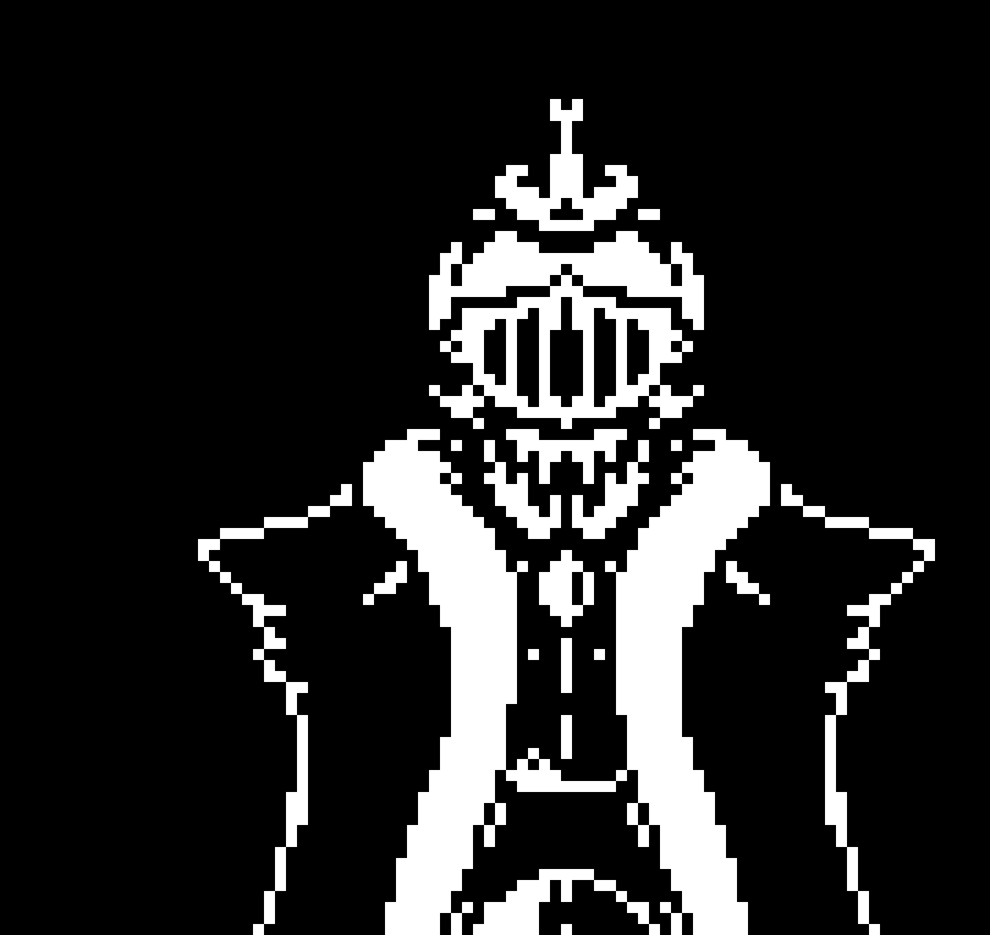 now using this jacket that has alreadyeth been crafted i shall make x tale gaster!-MOAU