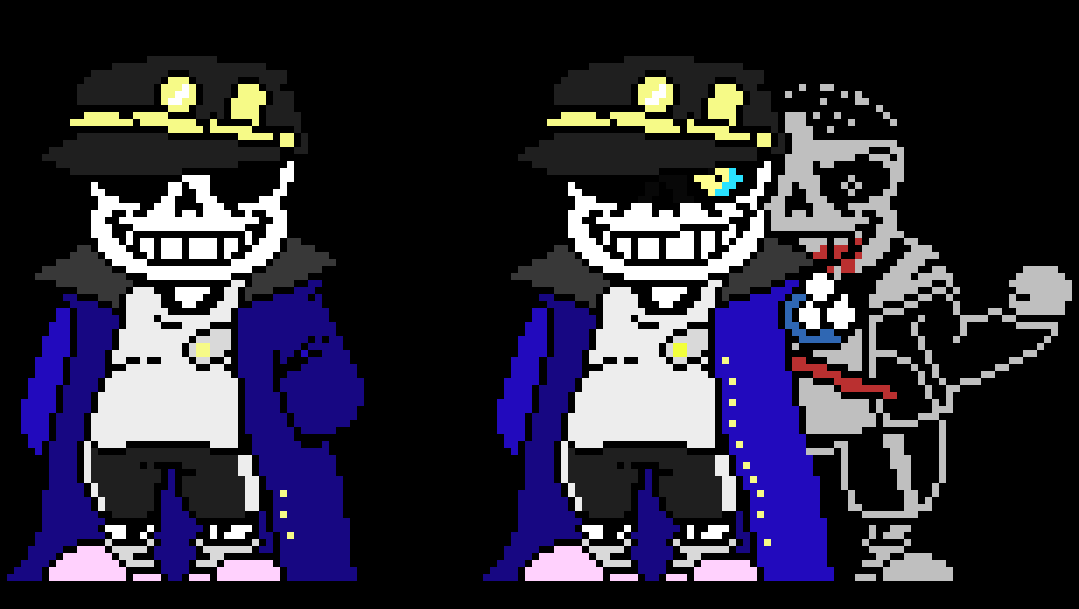 Jotaro sans/Jojo sans. (SANSIFIED)