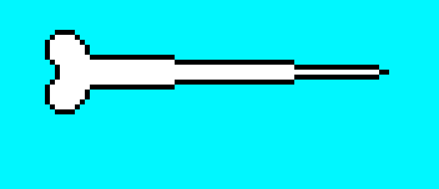 [4e0561] Undertale Bone Attack sprite