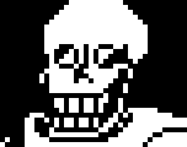 [a82578] "Thanks!" *Buys a cool dude face a papyrus clothes and a spaghetti hat for a total of 35 bobux*