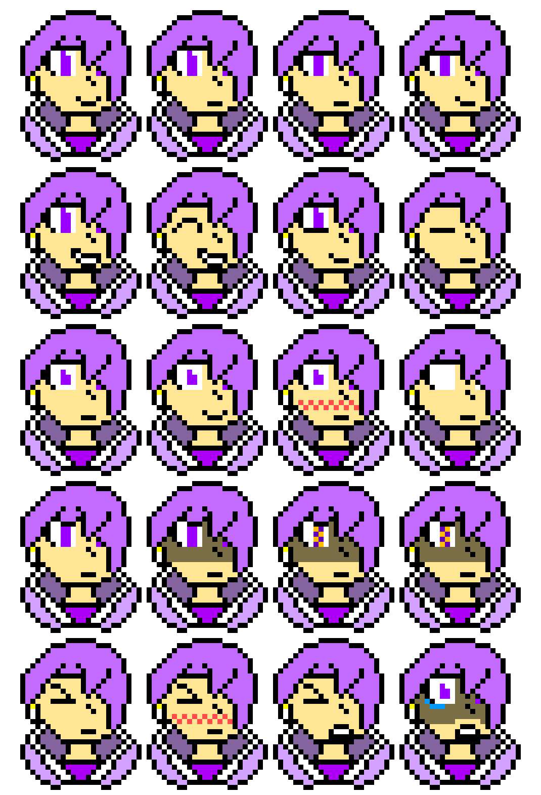 more faces