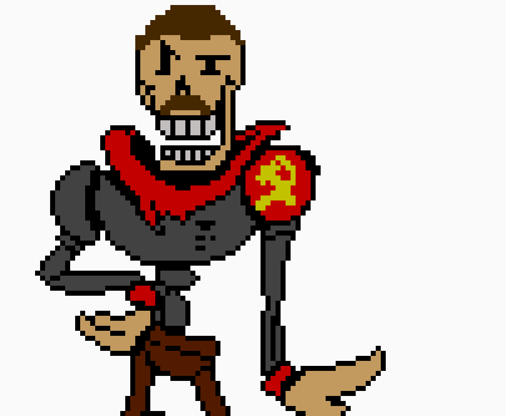 [9664c4] Undertale AU Papyrus Stalin V2