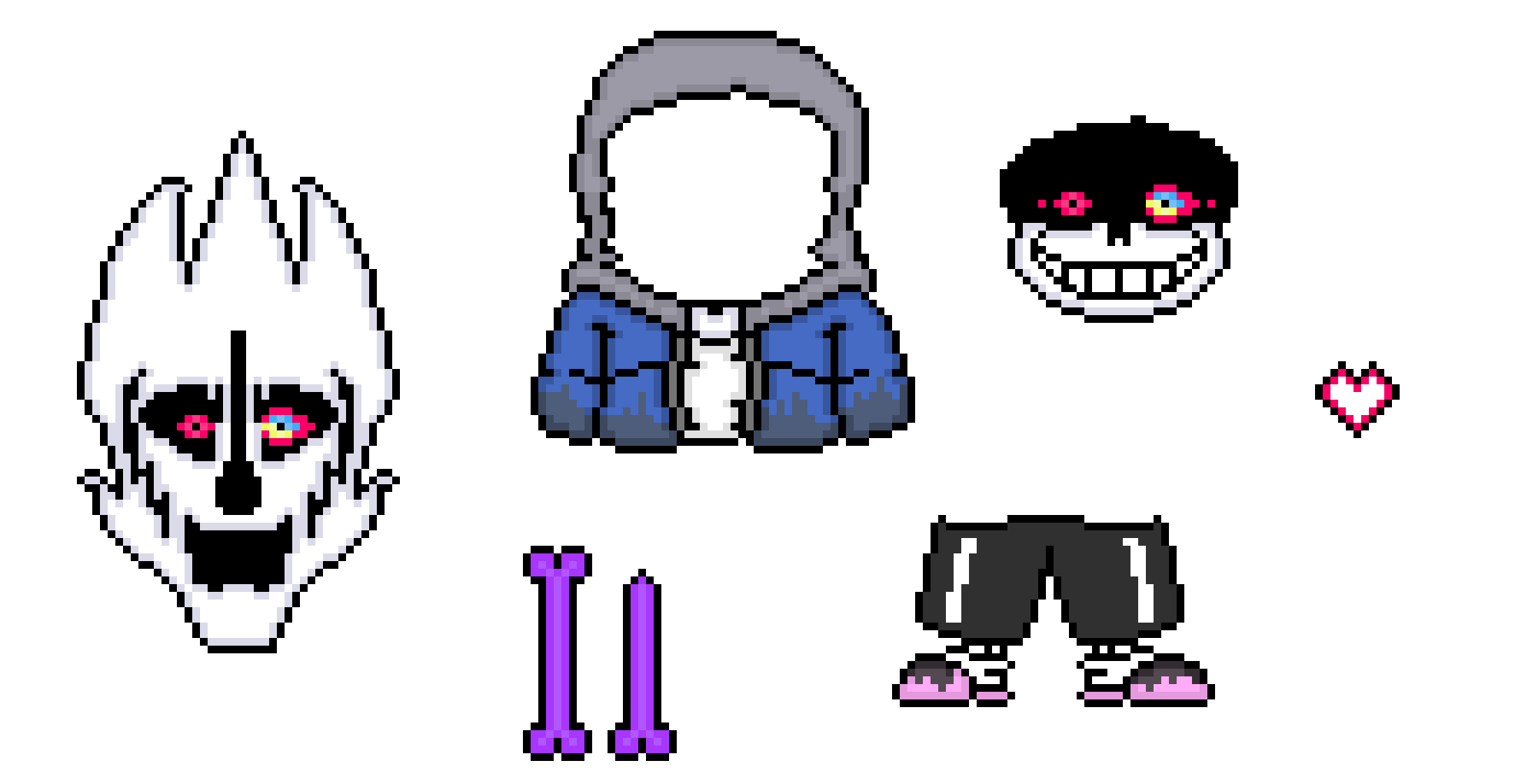 [b6efff] my take on murder sans: Undertale DESPERATION-HHS