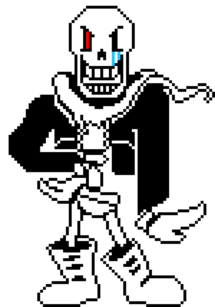 Disbelief Papyrus Battle Sprite