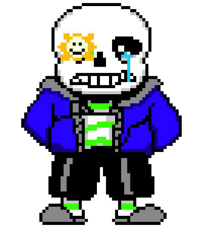 [9664c4] flowey possesion sans 