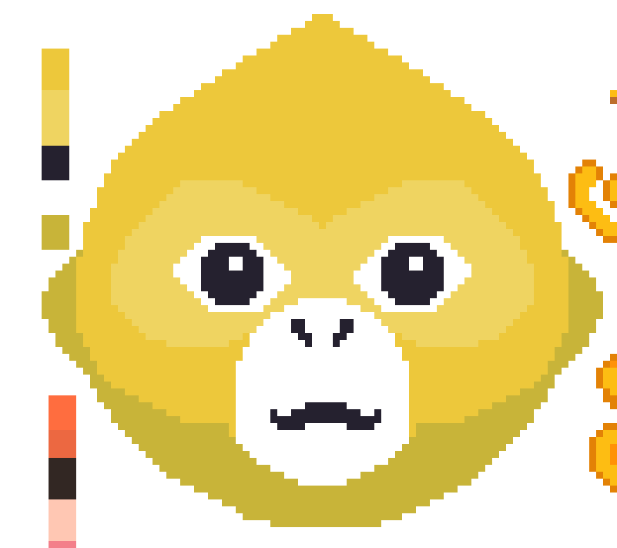 [03e64c]   yellow monkey logo