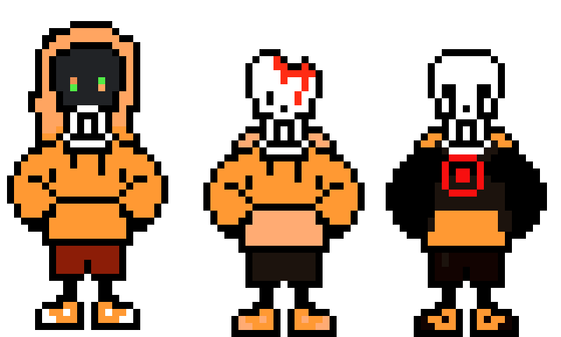 Swap!Murder time trio - Fresh!Ink sans