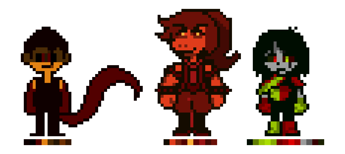 [494b86] Bloodrune AU Characters (Darkworld Ver.)