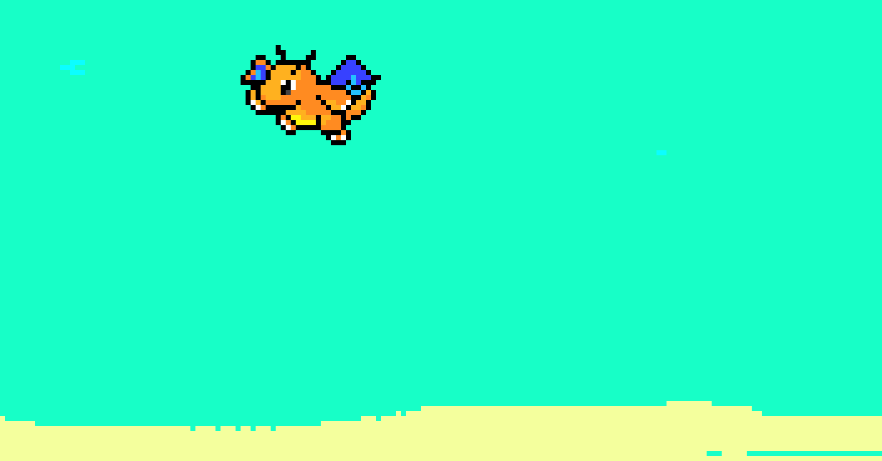 [9664c4] Dragonite Pixel Art