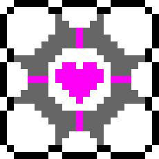 [9664c4] Portal 2 Companion Cube