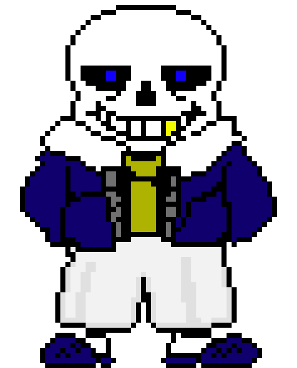 Fellspacefreeze Sans (OuterFell + Frozentale) (Just an idea)