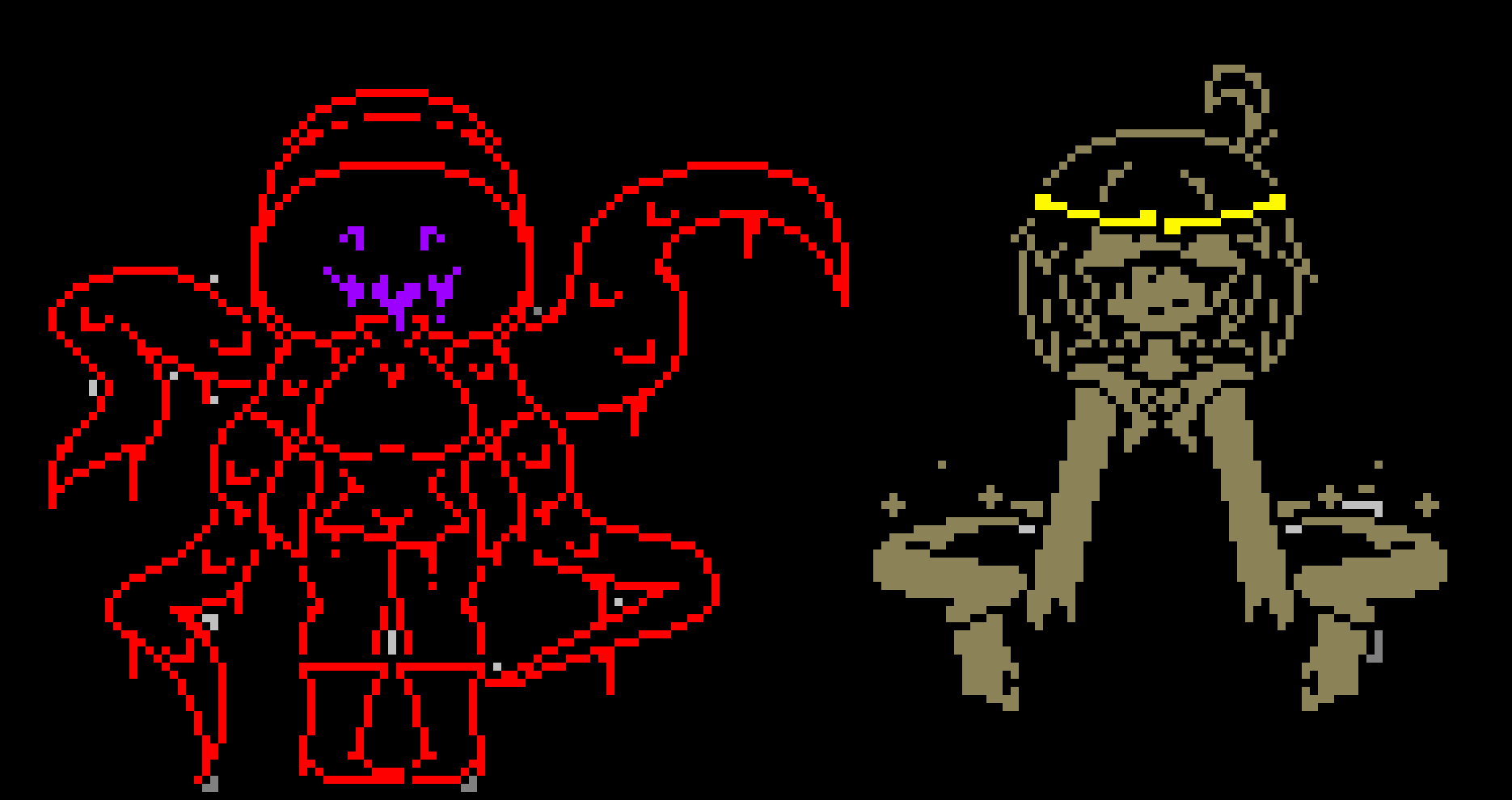 [e0624b] so i found these sprites on Deviant art i will credit the orignal owner and i don't really wanna play both roles so do you wanna play one of the two DST?) -Ash, with a Changed ID