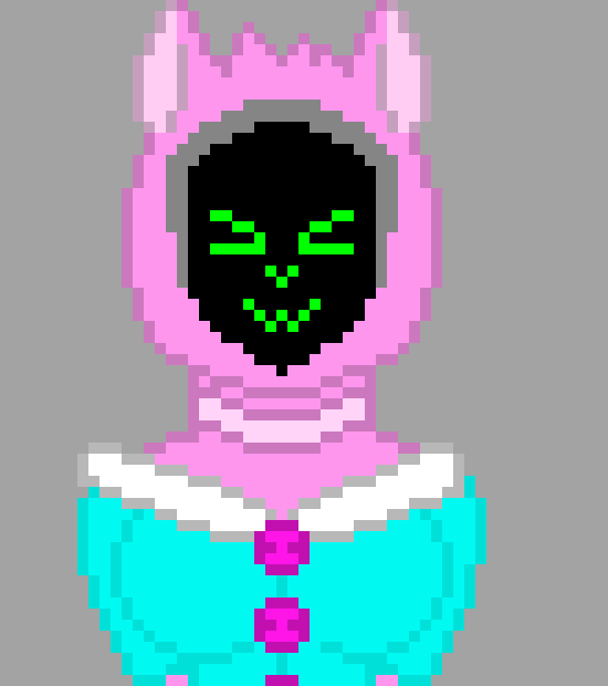 [c91422] Hehehe~ He's a little green slime- w-well.. Not little to you, he's a lot bigger than you, but his name is Ez... 