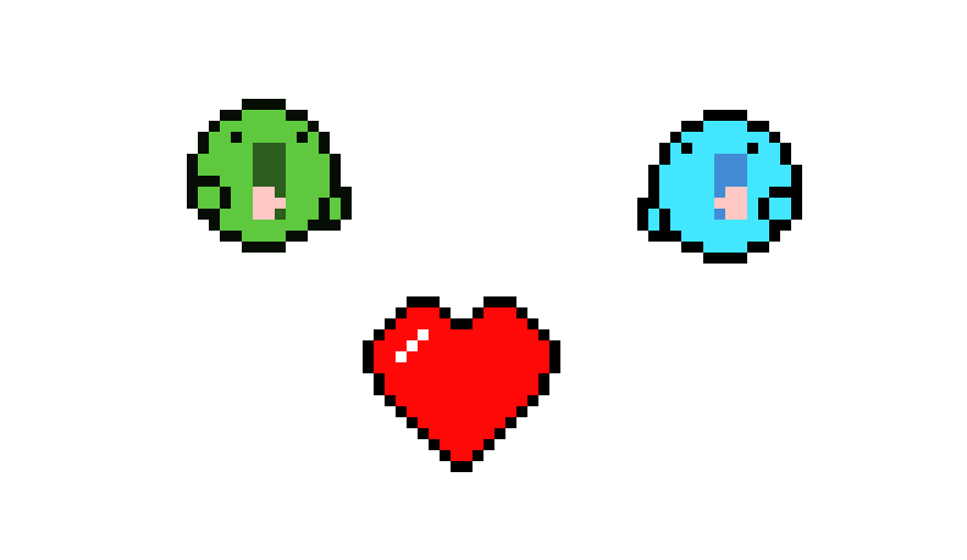 [9664c4] Slime balls of love