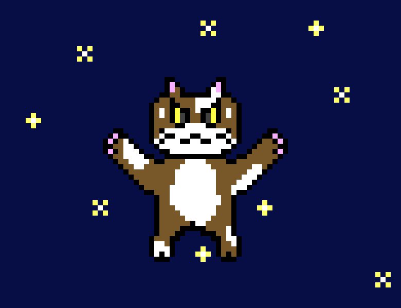 [9664c4] Owl Cat Sprite