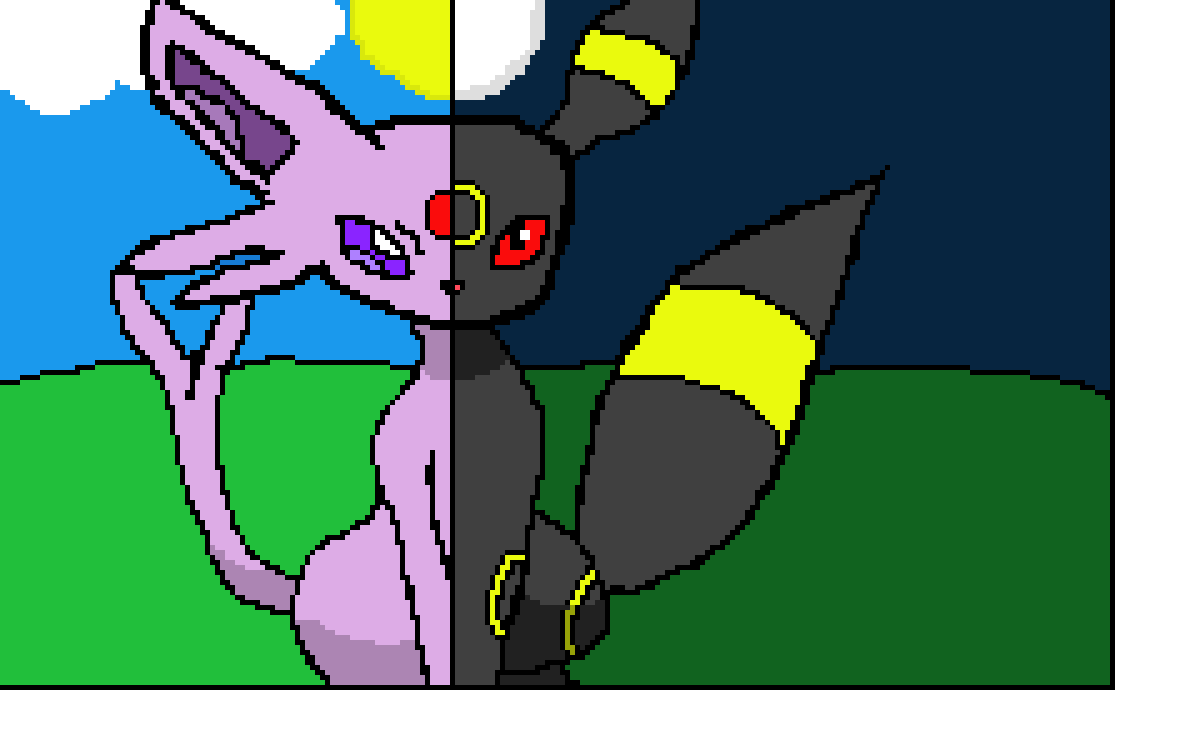 Espeon & Umbreon