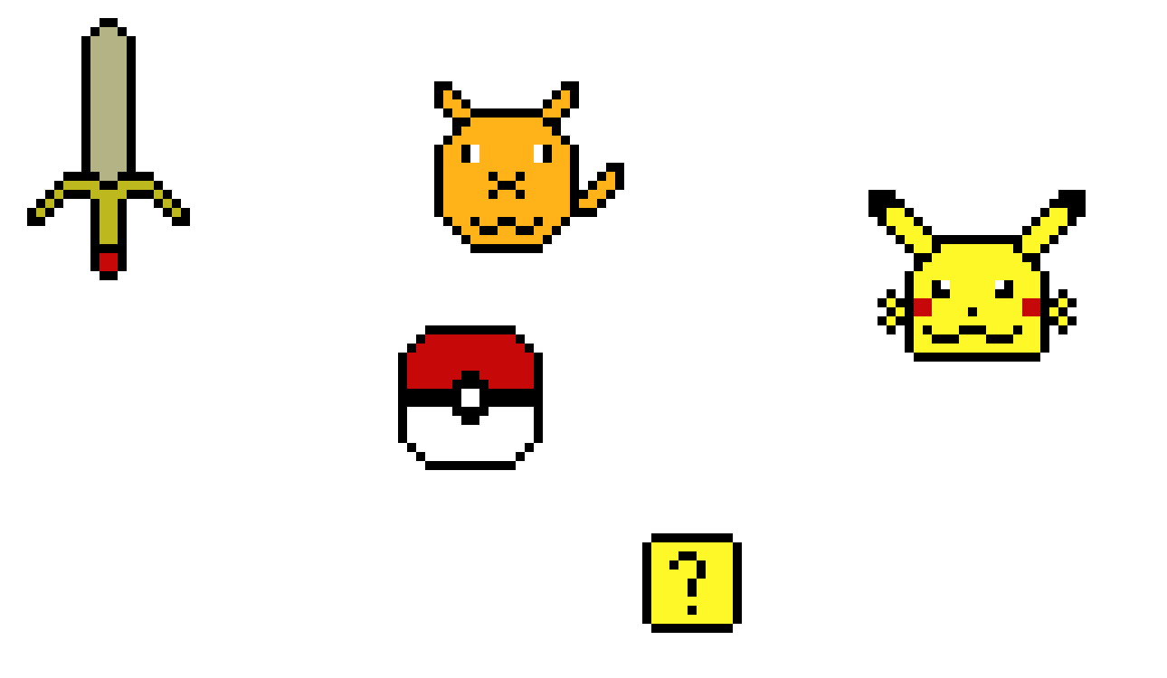 [9664c4] page of pixle art 1
