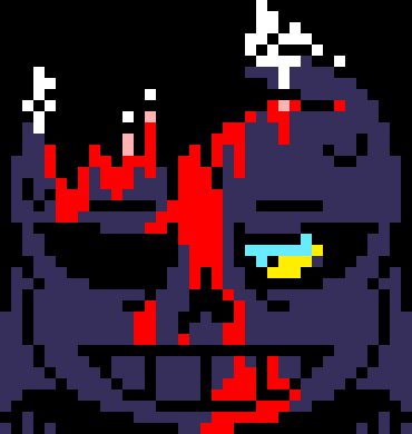 [7ce906] *(He'd kill the deer, quickly.) -HorrorTale Sans