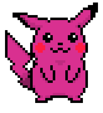 [9664c4] Pikachu-pink