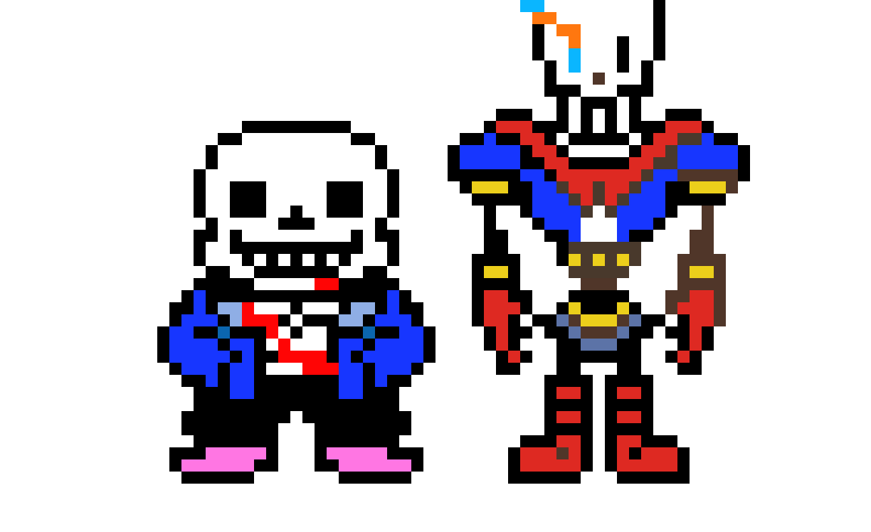 [9664c4] Disbelief! Papyrus and Illusion Sans - Phase 3 - Backbone