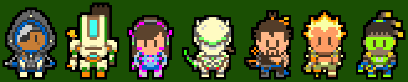 [9664c4] Overwatch Pixel Art