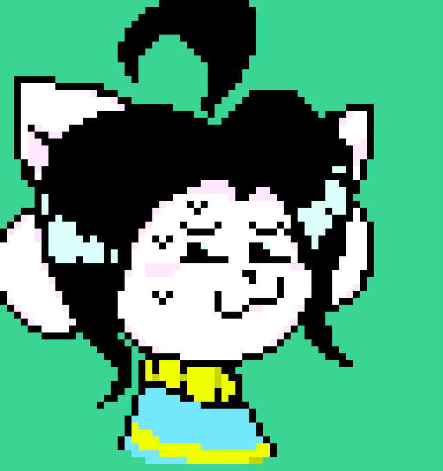[4076f0] -watching temmie and skeleton- -Temmie (cleetus)