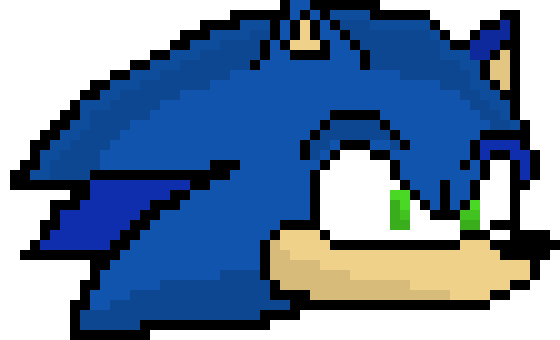 [9664c4] Sonic's Head (test)