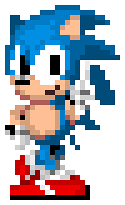 [4201a3] Sonic The Hedgehog(Finger Wag)