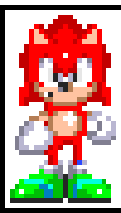 Red Sonic 3 Sprite