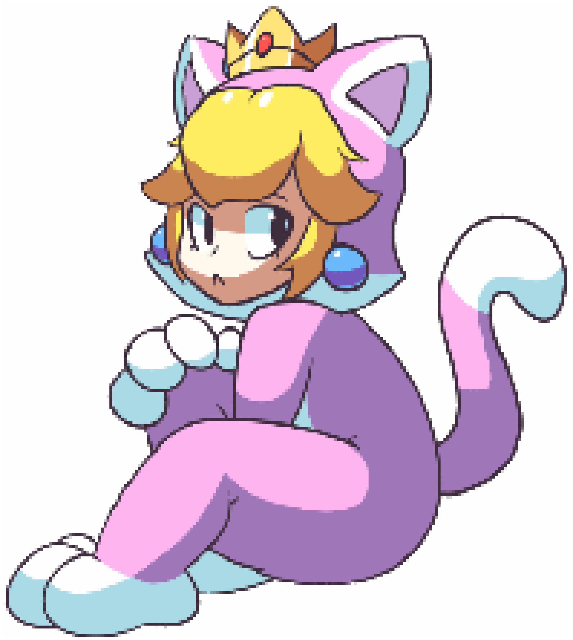 [c59111] Cat peach 