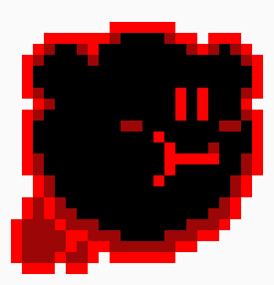 [9664c4] kirby black