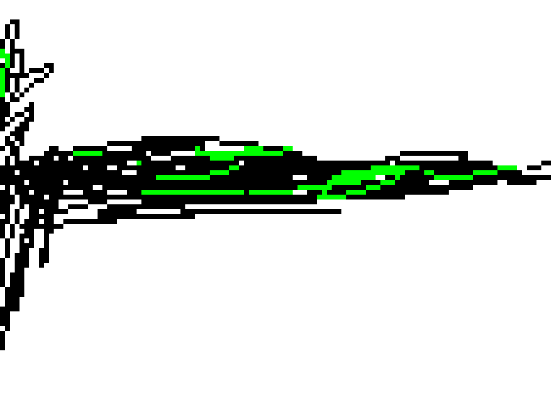 [1b8aec] *1_ik holds out a sharp spike twords john as he rushes towrds them*