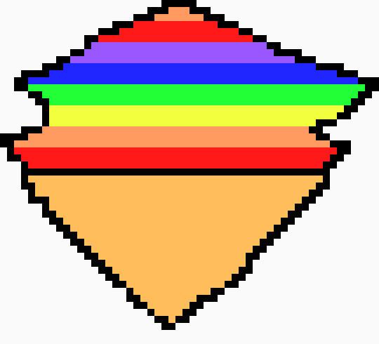 [f3a002] rainbow cotton candy