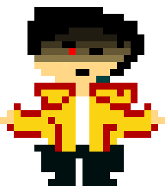 *appears behind a outline* heh 