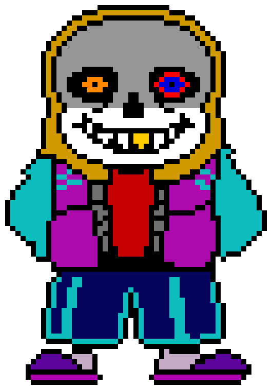 Heroic!Dust Sans Sprite