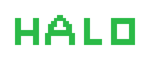 halo text