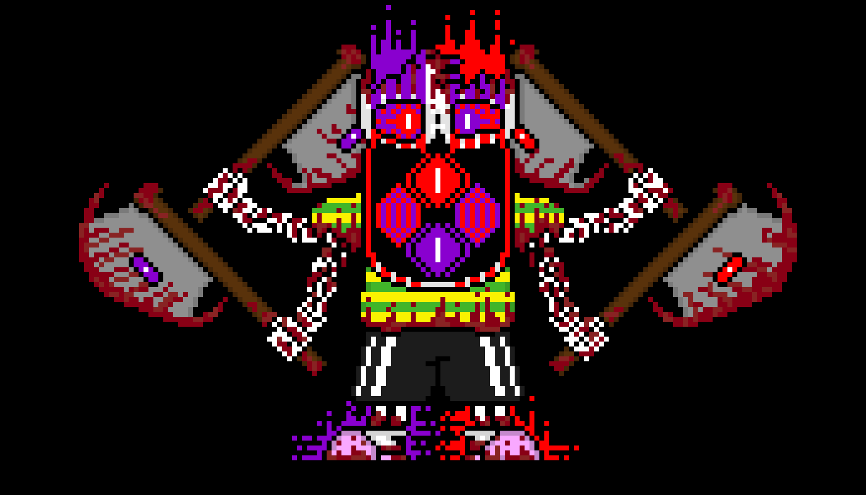 [e62f65] *LV increased to 666* heh minions go get him *The axes follow poppy*