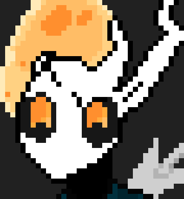 I drew my Broken Vessel on paper, and holy crap its more cute than in pixel - Kyu